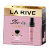 ست ادکلن و اسپری زنانه لاریو شی ایز ماین La Rive SHE IS MINE