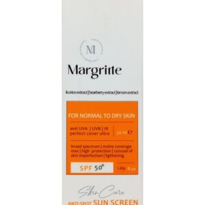 کرم ضدآفتاب پوست خشک مارگریت بژ روشن SPF50