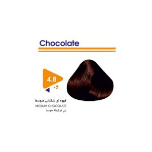 رنگ مو قهوه ای شکلاتی متوسط ویتامول
