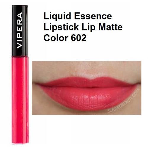 رژ لب مایع مات ویپرا مدل اسنس شماره ششصد و دو Vipera Essence Matt Liquid Lipstick color 602