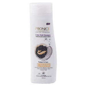 شامپو تثبیت کننده رنگ مو خاویار پرونایس (پرونیس) Pronice Hair color stabilizer Caviar shampoo 300ml
