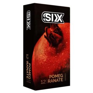 کاندوم سیکس مدل پومگ رانیت ( تنگ کننده) Six Pomegranate Candom Pack Of 12