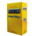 کاندوم گودلایف مدل د سریاتد استیج لاوباکس کد GO02 Good Life LoveBox Series Candom DOTTED STAGE Pack Of 12