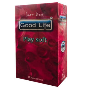 کاندوم گودلایف مدل پلی سافت سری لاوباکس کد GO05 Good Life LoveBox Series Candom PLAY SOFT Pack Of 12