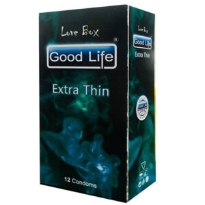 کاندوم گودلایف مدل پلی لاو سری لاوباکس کد GO09 Good Life LoveBox Series Candom EXTRA THIN Pack Of 12