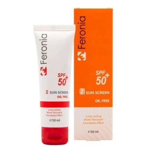 کرم ضد آفتاب فاقد چربی بی رنگ (SPF50) فرونیا
