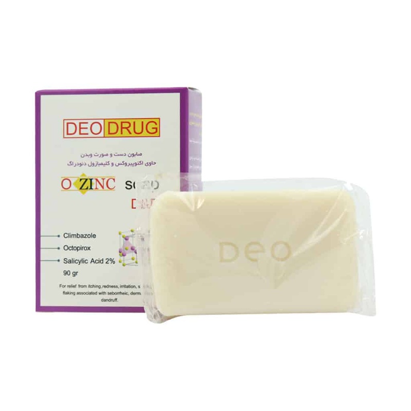 صابون اکتوزینک دئودراگ حجم 90g صابون اکتوزینک دئودراگ