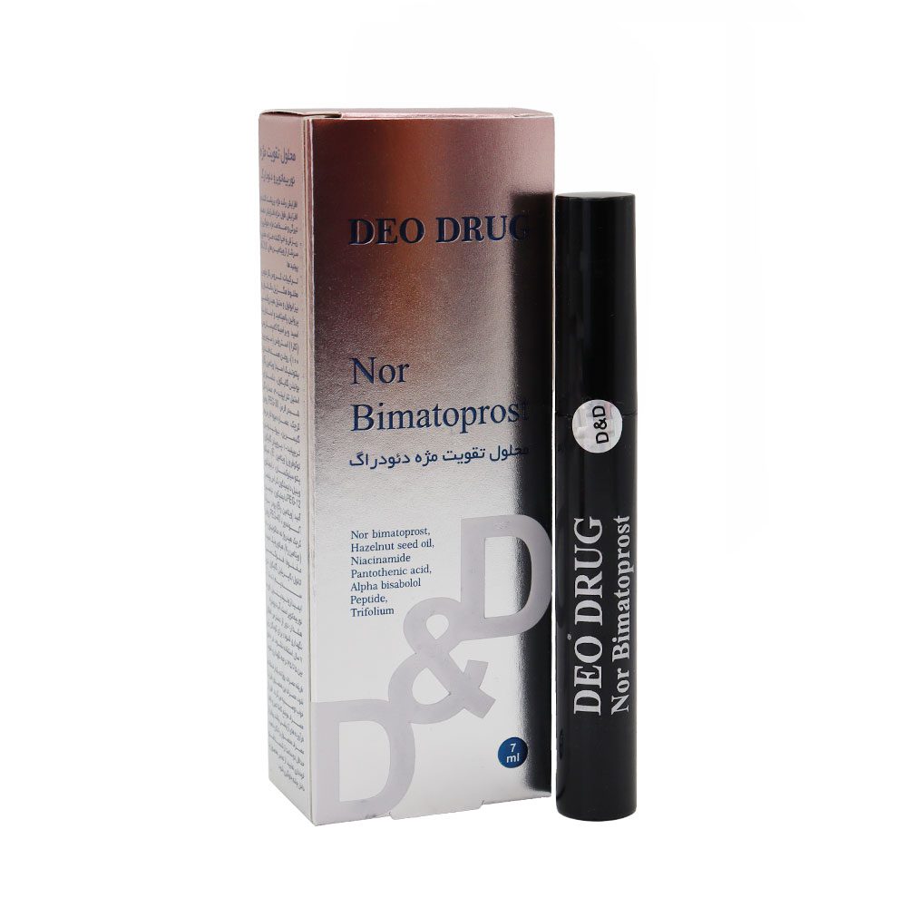 محلول دئودراگ تقویت کننده مژه حجم 7mL محلول دئودراگ تقویت کننده مژه