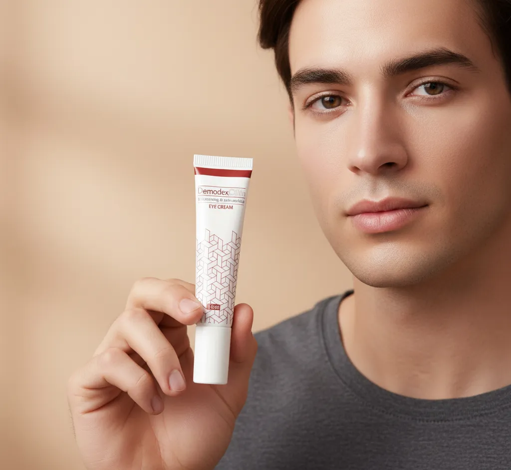 کرم دور چشم Demodexcillin