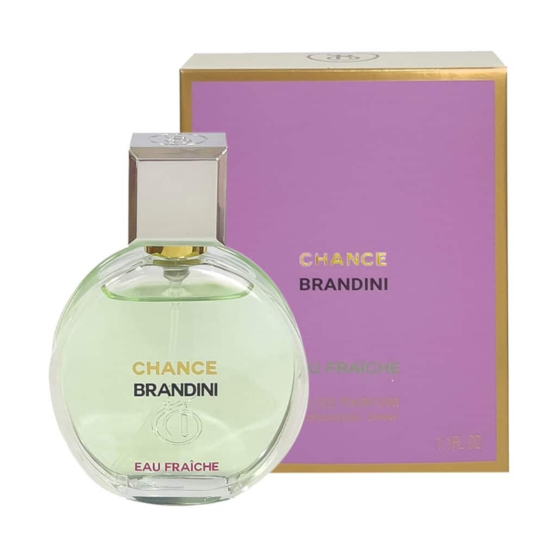 ادو پرفیوم زنانه برندینی مدل chance Eau Fraiche حجم 33 میلی لیتر ادو پرفیوم زنانه برندینی مدل chance Eau Fraiche