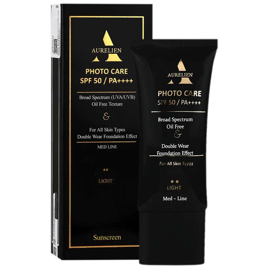 کرم ضد آفتاب اورلین رنگ روشن SPF50 حجم 40mL کرم ضد آفتاب اورلین رنگ روشن