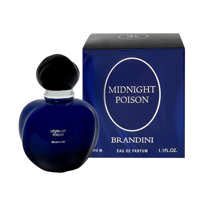 ادکلن زنانه برندینی مدل midnight poison حجم 33mL عطر جیبی زنانه برندینی مدل Midnight Poison