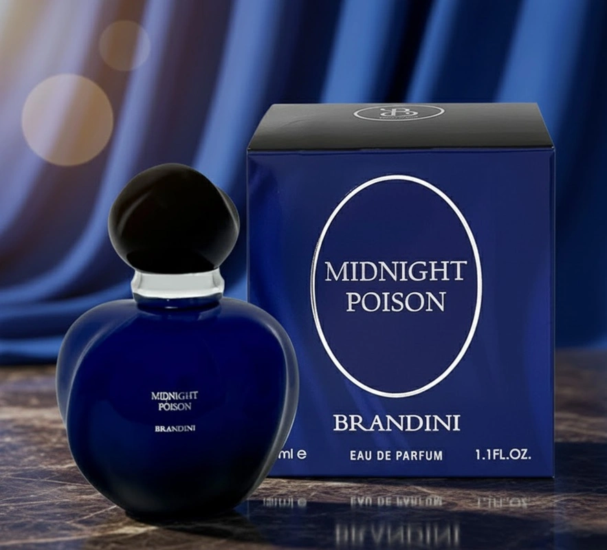 ادکلن زنانه برندینی مدل midnight poison حجم 33mL عطر جیبی زنانه برندینی مدل Midnight Poison