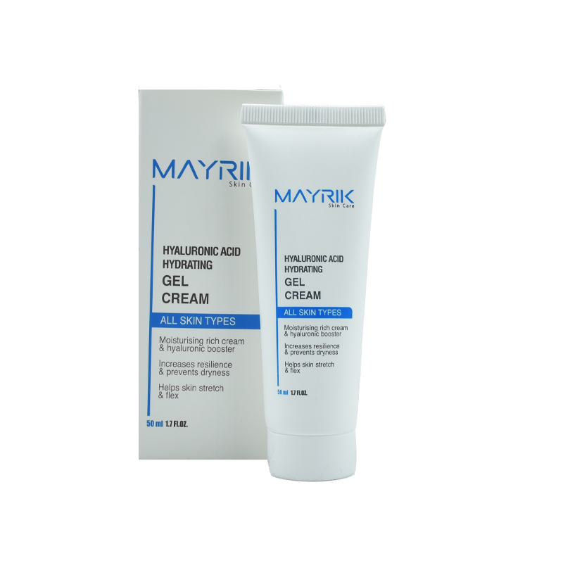 ژل کرم آبرسان میریک حاوی هیالورونیک اسید حجم 50mL ژل کرم آبرسان میریک حاوی هیالورونیک اسید