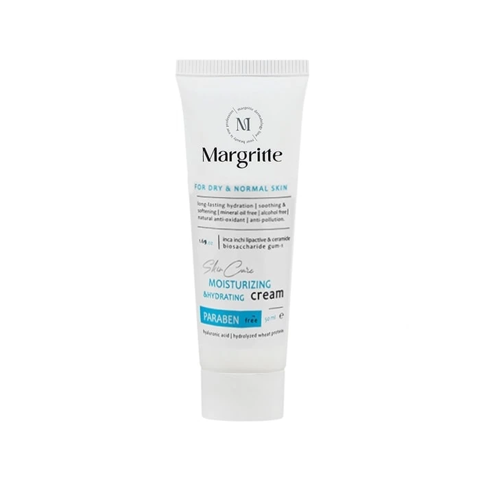کرم مرطوب کننده و آبرسان مارگریت مناسب پوست نرمال و خشک حجم 50mL کرم مرطوب کننده و آبرسان مارگریت مناسب پوست نرمال و خشک حجم 50mL