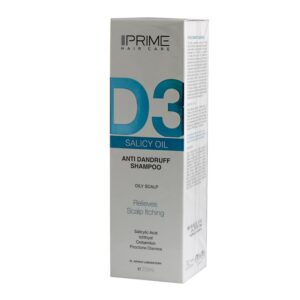 شامپو ضد شوره پرایم مدل D3 حجم 250mL