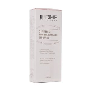 ژل ضد آفتاب تخصصی پرایم مدل بی رنگ SPF50 حجم 40mL