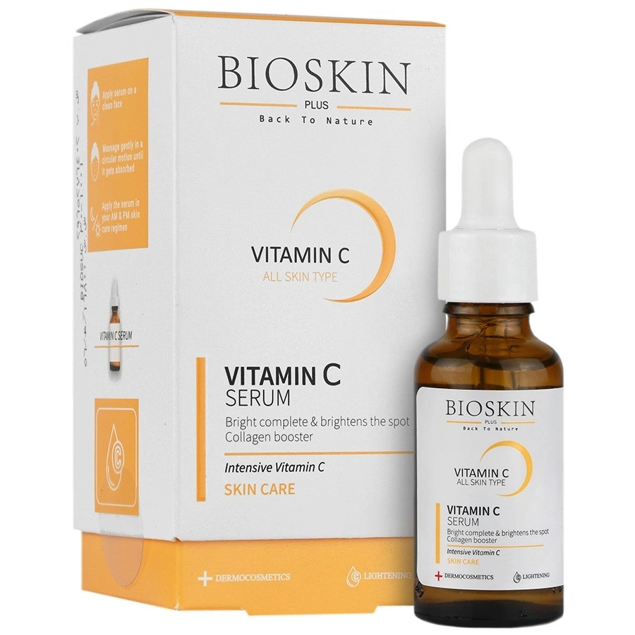 سرم ویتامین C بایو اسکین حجم 30mL سرم ویتامین C بایو اسکین