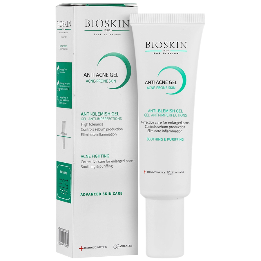 ژل ضد جوش بایو اسکین حجم 30mL ژل ضد جوش بایو اسکین