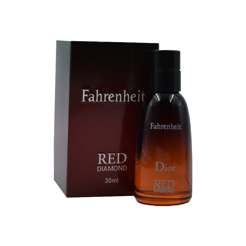ادکلن مردانه رد دایموند مدل FARENHEIT حجم 30mL ادکلن مردانه رد دایموند مدل FARENHEIT