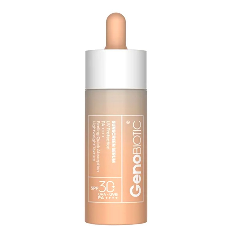 سرم ضد آفتاب ژنو بایوتیک حجم 30mL سرم ضد آفتاب ژنو بایوتیک