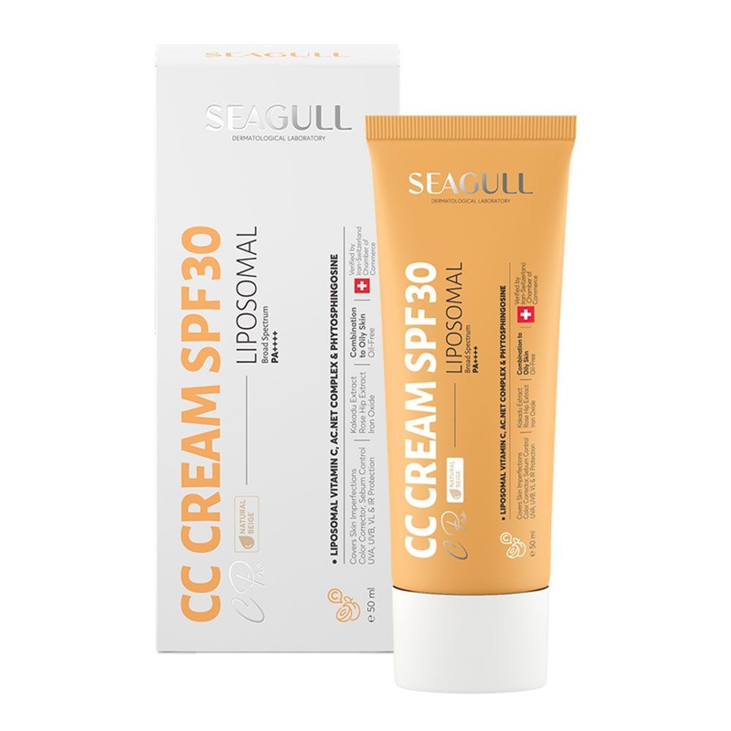 CC کرم SPF30 سی گل مناسب پوست چرب حجم 50mL CC کرم SPF30 سی گل مناسب پوست چرب حجم 50mL - Image 2