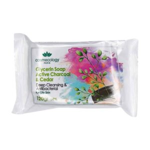 صابون کاسموکولوژی مدل ذغال اکتیو و سدر