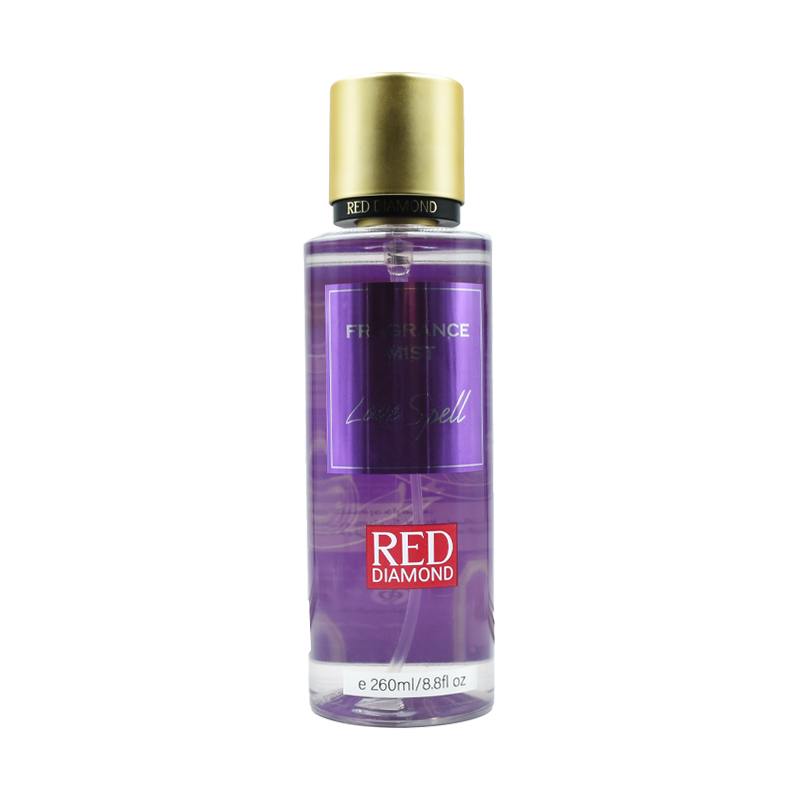 بادی میست زنانه رد دایموند مدل LOVE SPELL حجم 260mL بادی میست زنانه رد دایموند مدل LOVE SPELL