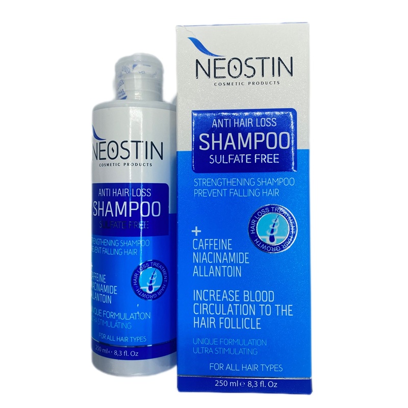 شامپو تقویت کننده مو نئوستین حجم 250mL شامپو تقویت کننده مو نئوستین