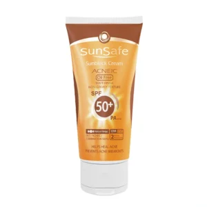 کرم ضد آفتاب فاقد چربی سان سیف مدل رنگی حجم 50mL کرم ضد آفتاب فاقد چربی سان سیف مدل رنگی