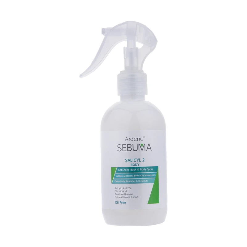 اسپری ضد جوش بدن آردن سبوما حجم 250mL اسپری ضد جوش بدن آردن سبوما