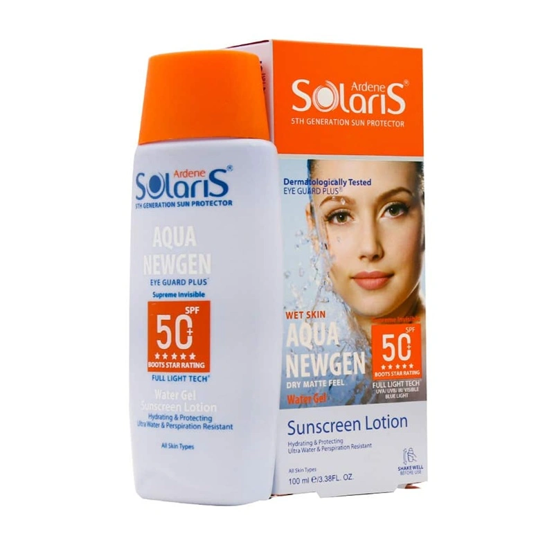 لوسیون ضد آفتاب آبی آردن سولاریس حجم 100mL لوسیون ضد آفتاب آبی آردن سولاریس حجم 100mL - Image 2