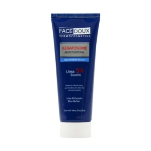 کرم اوره و اوسرین 5% فیس دوکس مدل کراتوزوم حجم 75mL کرم اوره و اوسرین 5% فیس دوکس