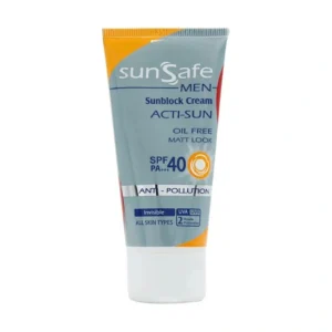 کرم ضدآفتاب آقایان سان سیف حجم 50mL کرم ضدآفتاب آقایان سان سیف